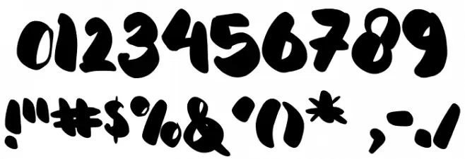 Cosplay_Uniform Font OTHER CHARS