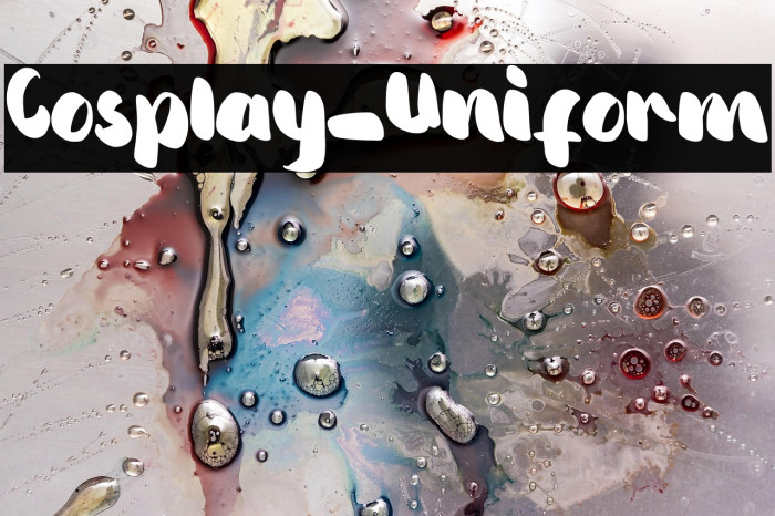 Cosplay_Uniform Example 2