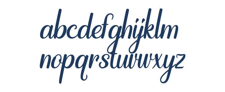 Costa Avenue Lowercase