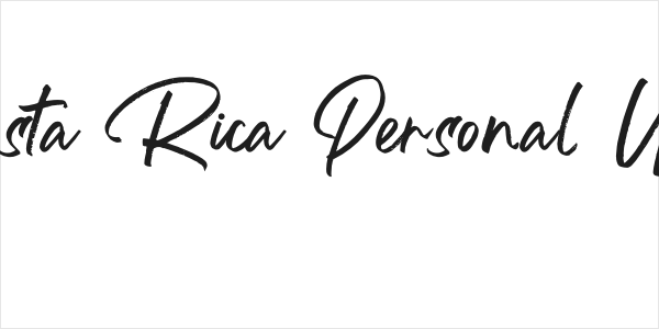 Costa Rica Personal Use Logo