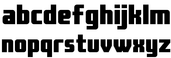 Costa Rica Font LOWERCASE