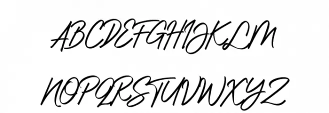 CostarichDEMO Font UPPERCASE
