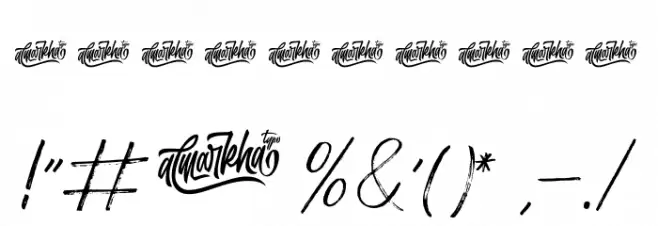 Costiera Font OTHER CHARS