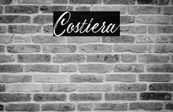 Costiera Font examples