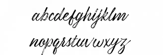 Costiera Caratteri MINUSCOLO