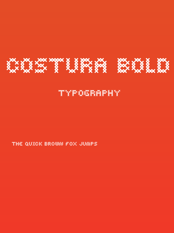 Costura Bold Poster