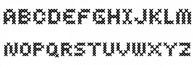 Costura Bold Caratteri MINUSCOLO