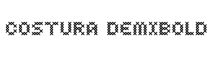 Costura DemiBold  フリーフォントのダウンロード