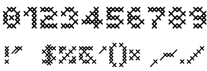 Costura DemiBold Font OTHER CHARS