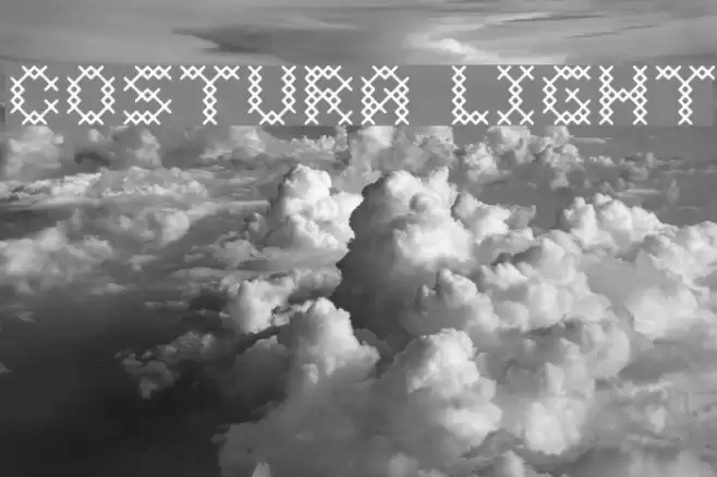 Costura Light Font examples