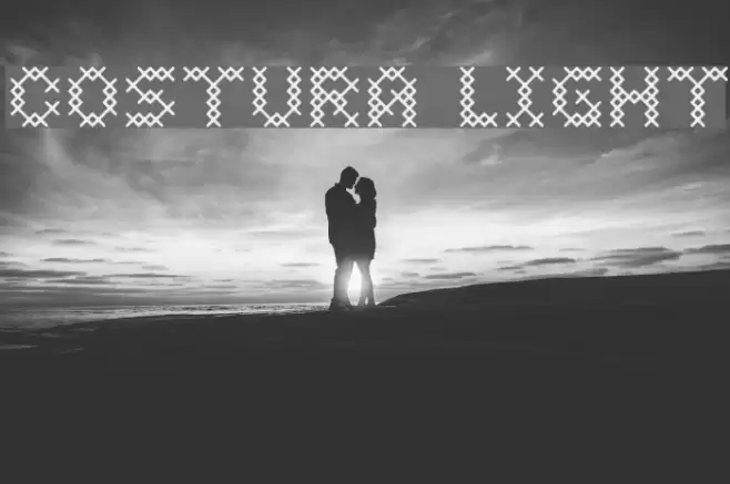 Costura Light Font examples