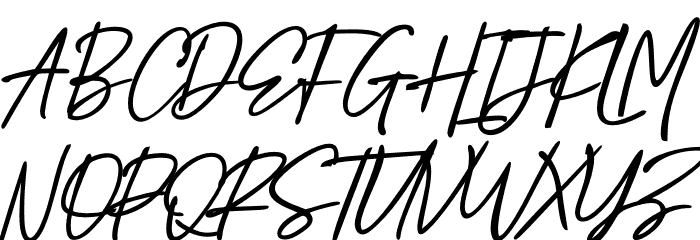Costyle Font UPPERCASE