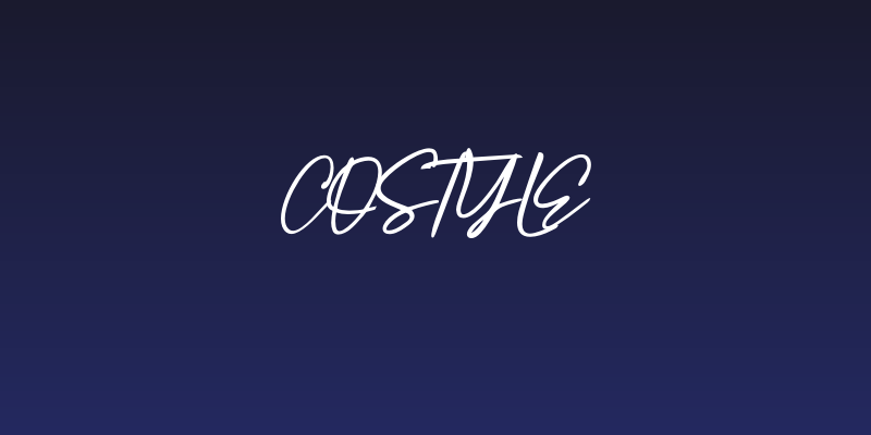 Costyle Social Header