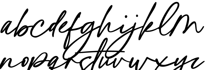 Costyle Font LOWERCASE