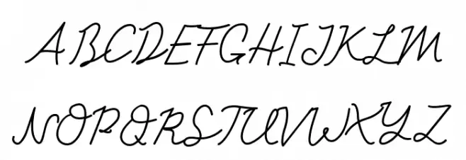 Cotana Regular Schriftart Groß