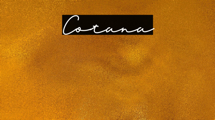 Cotana Font examples
