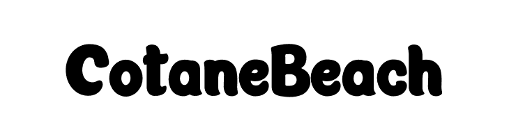 Cotane Beach  Free Fonts Download