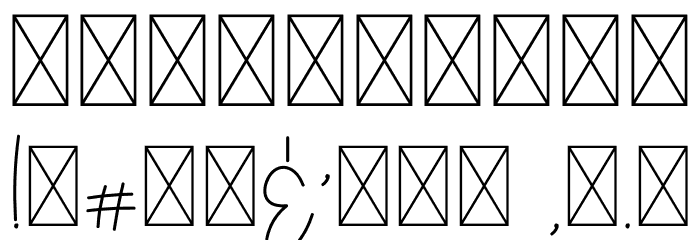 Cothelina Font OTHER CHARS