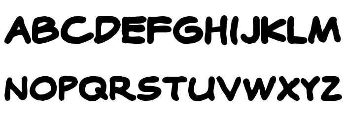 Cotidiana Bold Font LOWERCASE