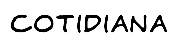 Cotidiana  フリーフォントのダウンロード