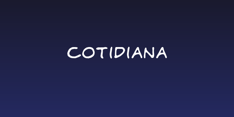 Cotidiana Social Header