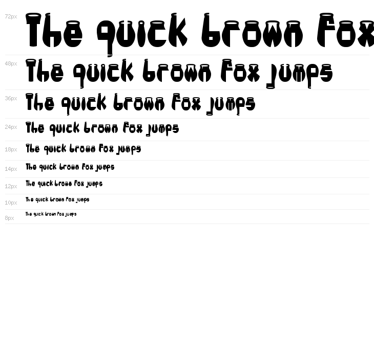 CotoCity Bold Waterfall