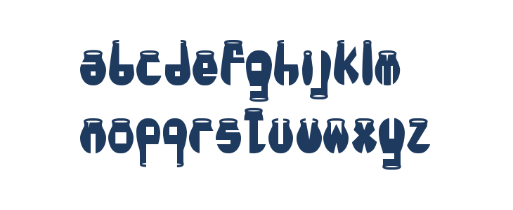 CotoCity Bold Lowercase