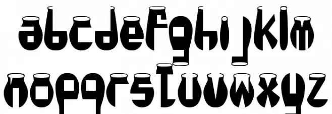 CotoCity خط أحرف صغيرة