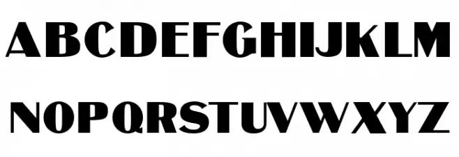 CotrellCFExtraBold-Regular 字体 大写