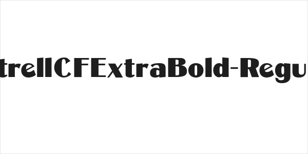 CotrellCFExtraBold-Regular Logo