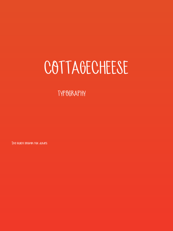 CottageCheese Poster