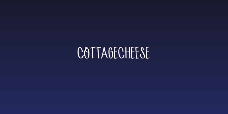 CottageCheese Social Header