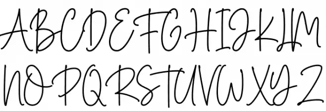 Cottalis Photograph خط أحرف كبيرة