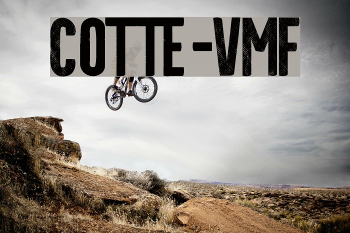 Cotte-VMF Font examples