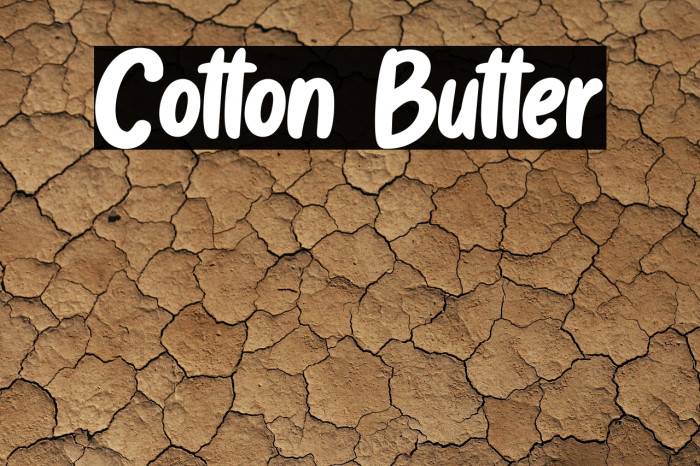 Cotton Butter Example 1