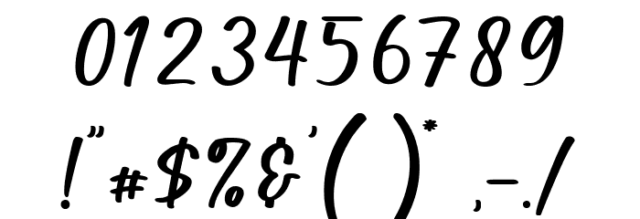 Cotton Candies Font OTHER CHARS