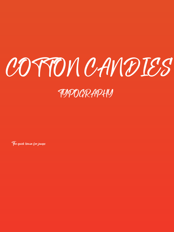 Cotton Candies Poster