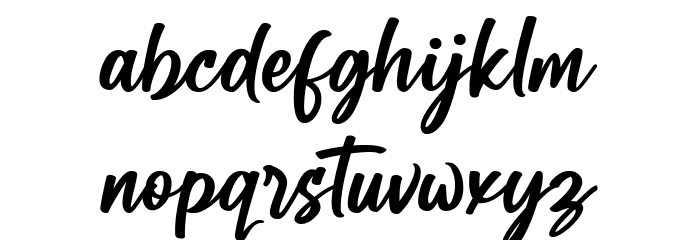Cotton Candies Font LOWERCASE