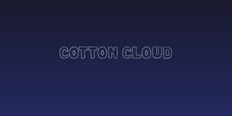 Cotton Cloud Social Header