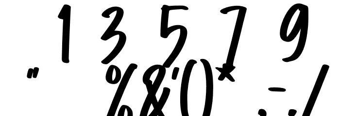 Cotton Hill Font OTHER CHARS
