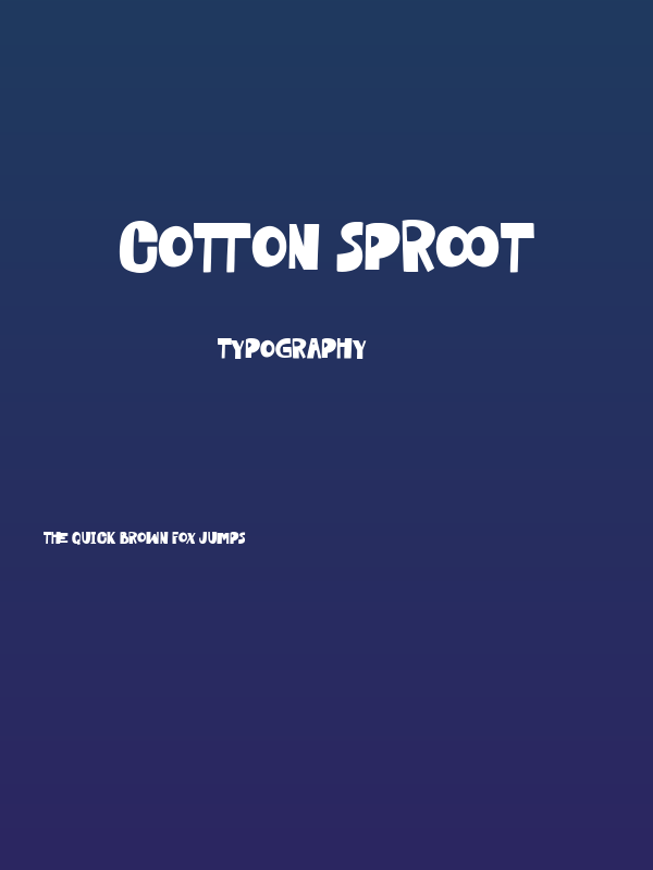 Cotton Sproot Poster