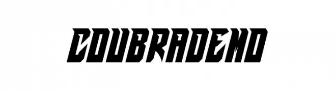Coubra Demo  baixar fontes gratis