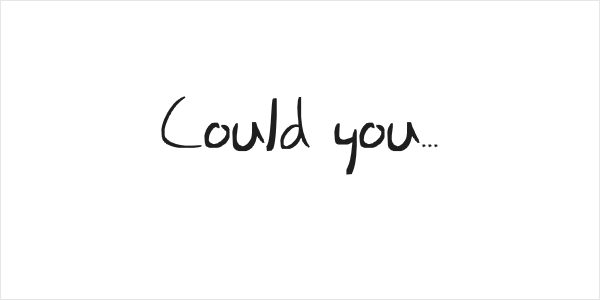 Could you... Logo