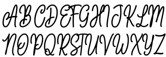 Coulette Regular Schriftart Groß