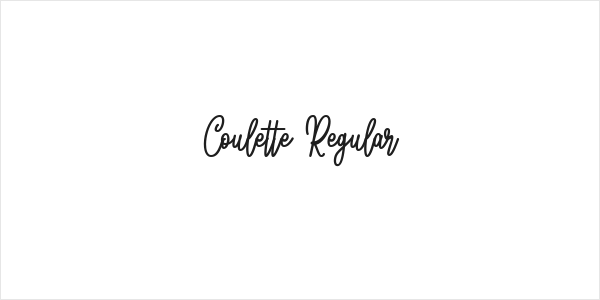 Coulette Regular Logo