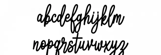Coulette Regular Font LOWERCASE