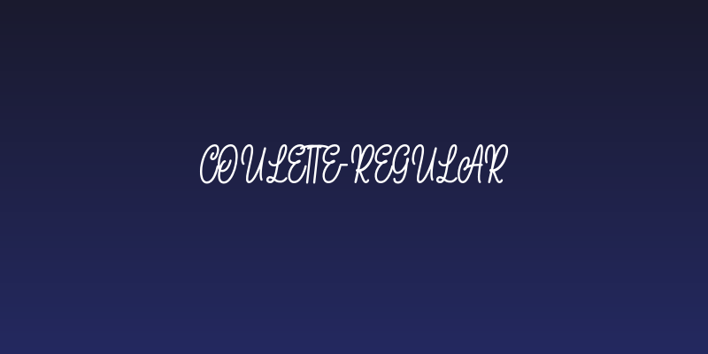 Coulette-Regular Social Header