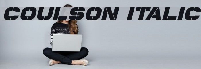 Coulson Italic Example 3