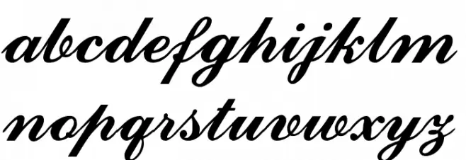 CounselorScript Medium 字体 小写