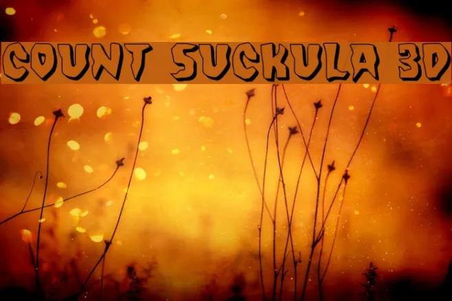Count Suckula 3D Example 3